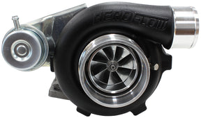 Boosted 5447.86 T28 Flange 5 Bolt Outlet GTX2871 Black AF8005-2006BLK - Aeroflow
