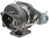 Boosted 5447.86 T28 Flange 5 Bolt Outlet GTX2871 Black AF8005-2006BLK - Aeroflow