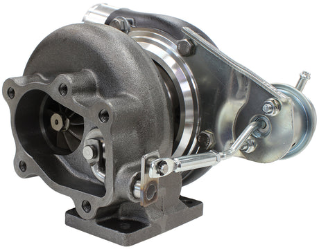 Boosted 5447.86 T28 Flange 5 Bolt Outlet GTX2871 Black AF8005-2006BLK - Aeroflow