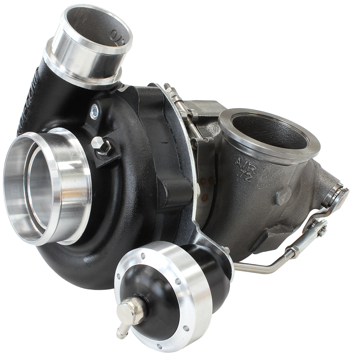 Boosted 5449.72 V-Band Flange V-Band Out G25-660 Black IWG AF8005-2018BLK - Aeroflow
