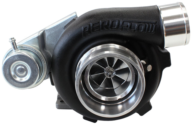 Boosted 5047.86 T28 Flange 5 Bolt Outlet GTX2867 Black AF8005-2021BLK - Aeroflow