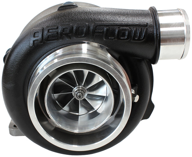 Boosted 5855 1.06 T3 Flange V-Band Outlet GTX3076 Black AF8005-3007BLK - Aeroflow