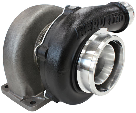 Boosted 5855 1.06 T3 Flange V-Band Outlet GTX3076 Black AF8005-3007BLK - Aeroflow