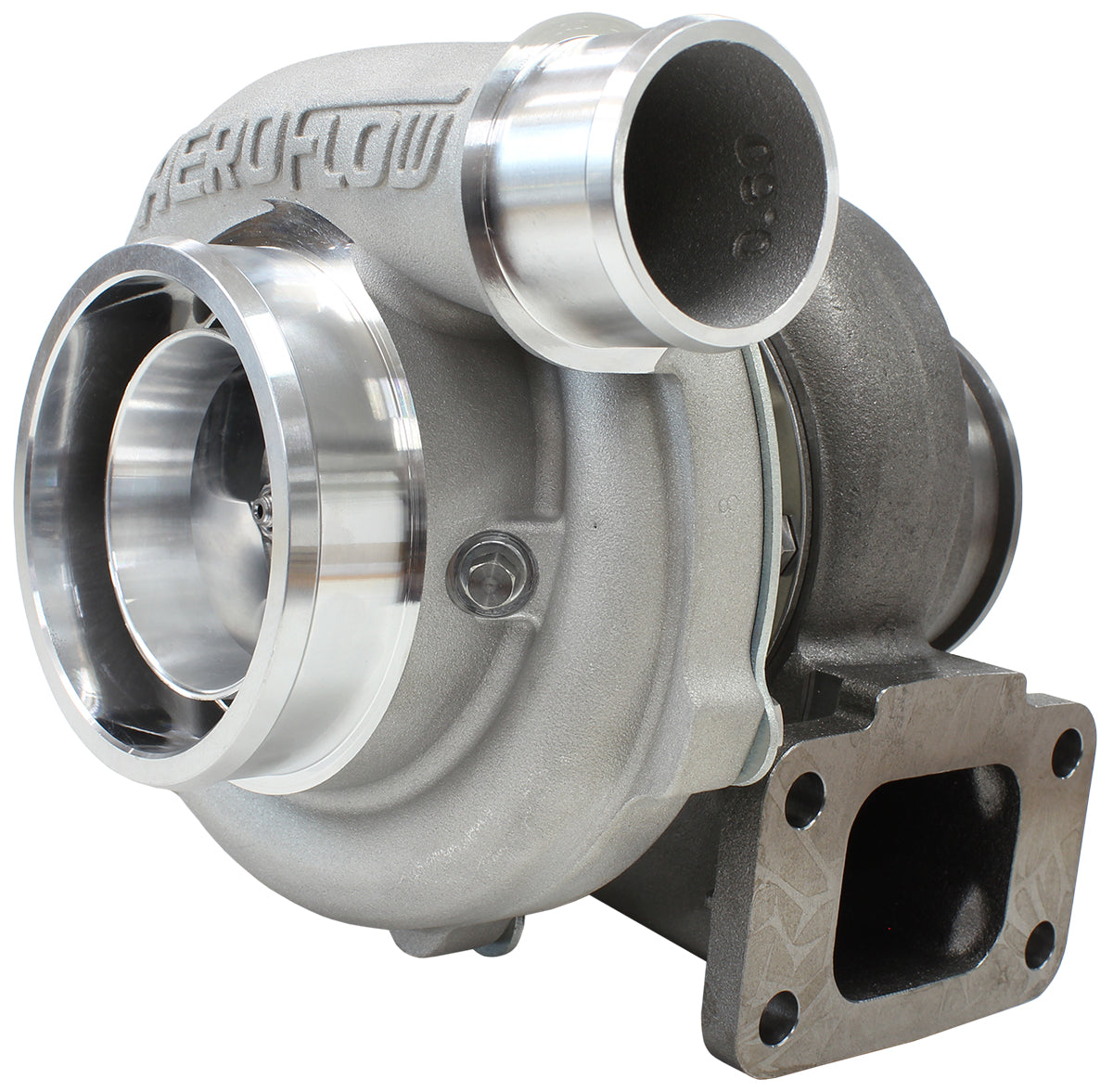 Boosted 5862 1.06 T3 Flange V-Band Outlet GTX3576 Natural AF8005-3012 - Aeroflow