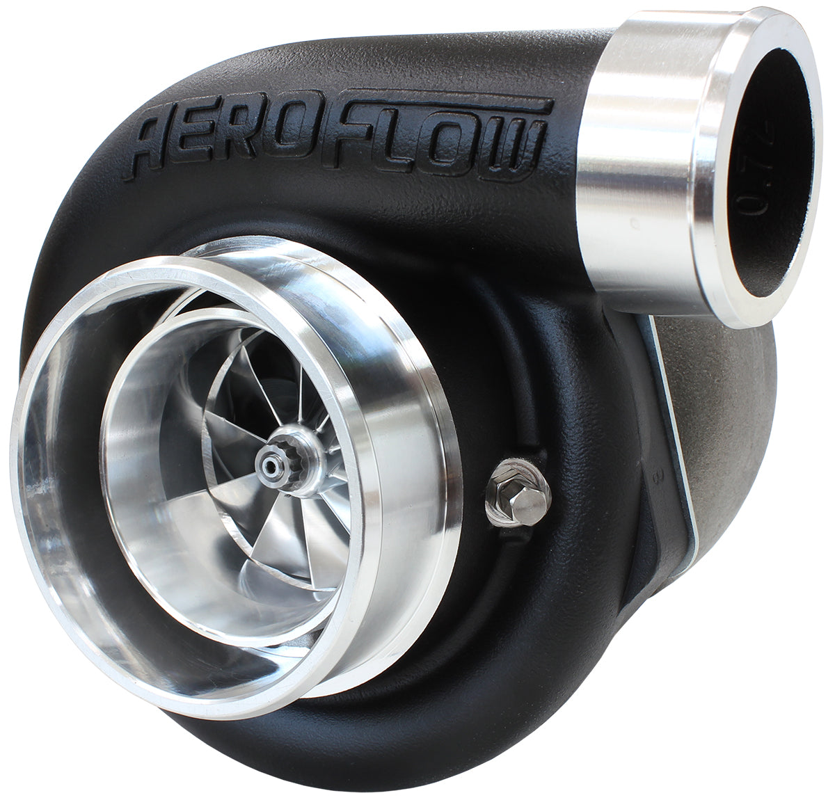 Boosted 6662 1.06 T3 Flange V-Band Outlet GTX3582 Black AF8005-3017BLK - Aeroflow