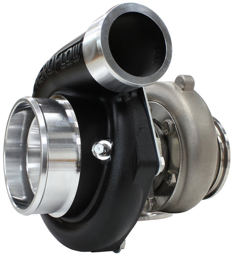 Boosted 6662 .82 S/S Dual V-Band Outlet GTX3582 Black AF8005-3020BLK - Aeroflow