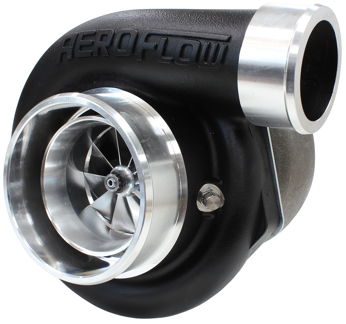 Boosted 6662 1.01 V-Band Flange V-Band Outlet GTX3582 Black AF8005-3023BLK - Aeroflow