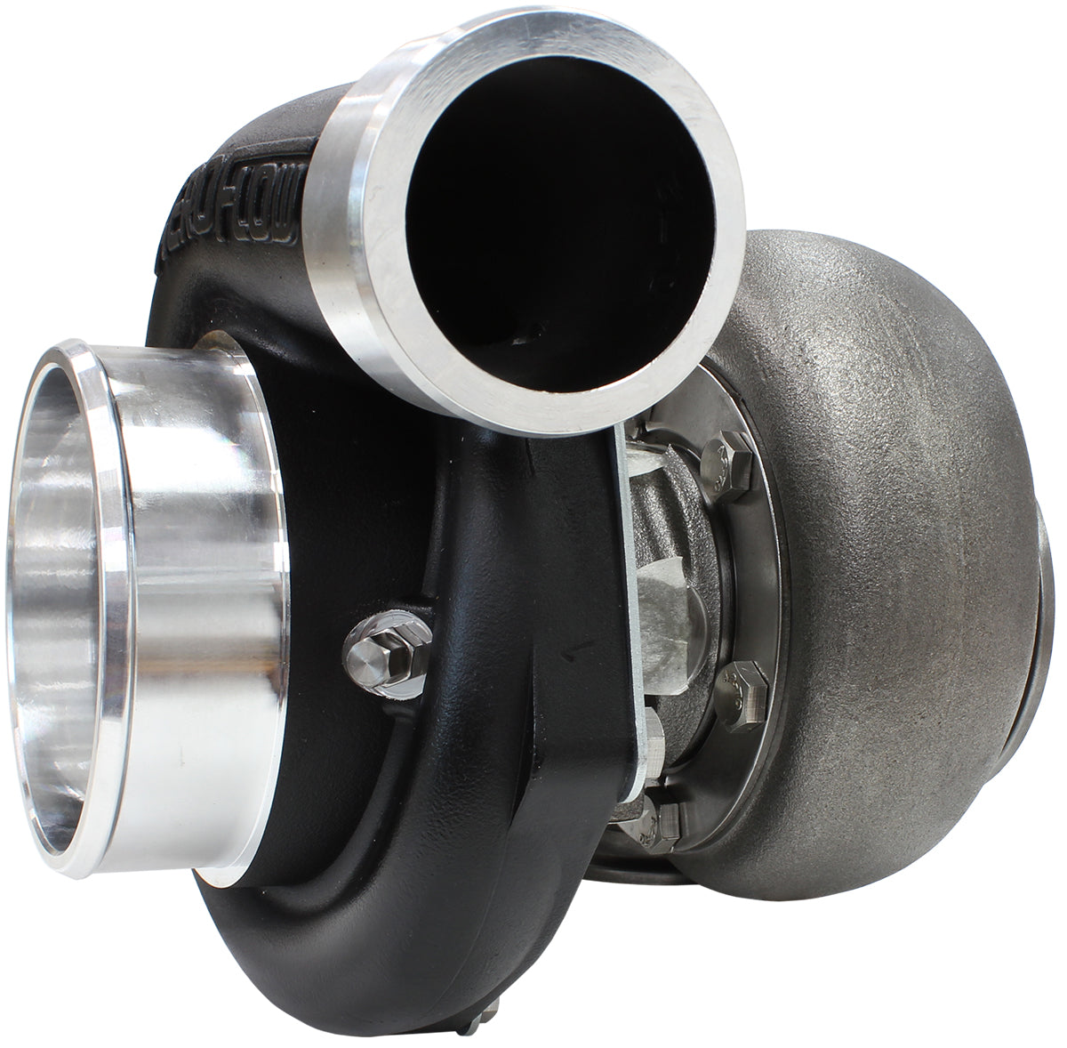 Boosted 6662 1.01 V-Band Flange V-Band Outlet GTX3582 Black AF8005-3023BLK - Aeroflow