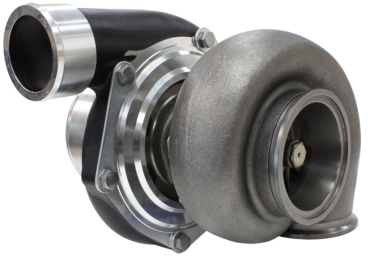 Boosted 6662 1.01 V-Band Flange V-Band Outlet GTX3582 Black AF8005-3023BLK - Aeroflow