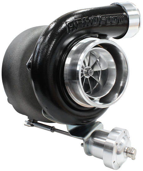 Boosted 6762 1.15 T3 XR6 FG 5 Bolt Outlet GTX3584 Black AF8005-3028BLK - Aeroflow