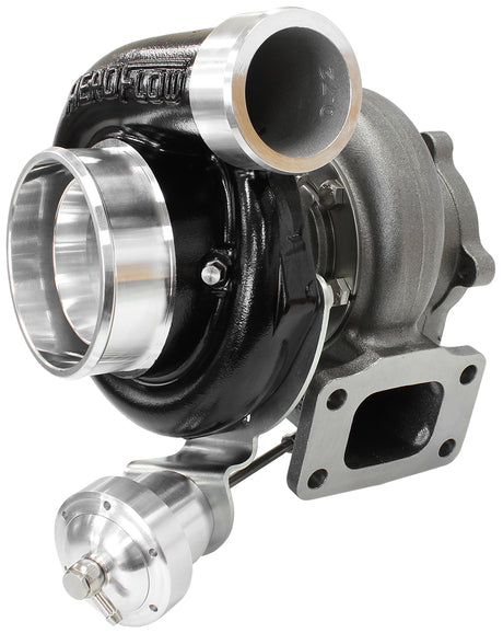 Boosted 6762 1.15 T3 XR6 FG 5 Bolt Outlet GTX3584 Black AF8005-3028BLK - Aeroflow