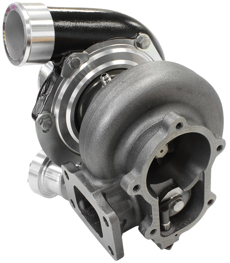 Boosted 6762 1.15 T3 XR6 FG 5 Bolt Outlet GTX3584 Black AF8005-3028BLK - Aeroflow