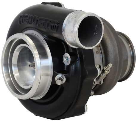 Boosted B5855.63 T3 Flange V-Band Outlet G30 770 Black AF8005-3043BLK - Aeroflow