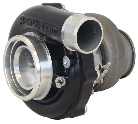 Boosted B5855.82 T3 Flange V-Band Outlet G30 770 Black AF8005-3044BLK - Aeroflow