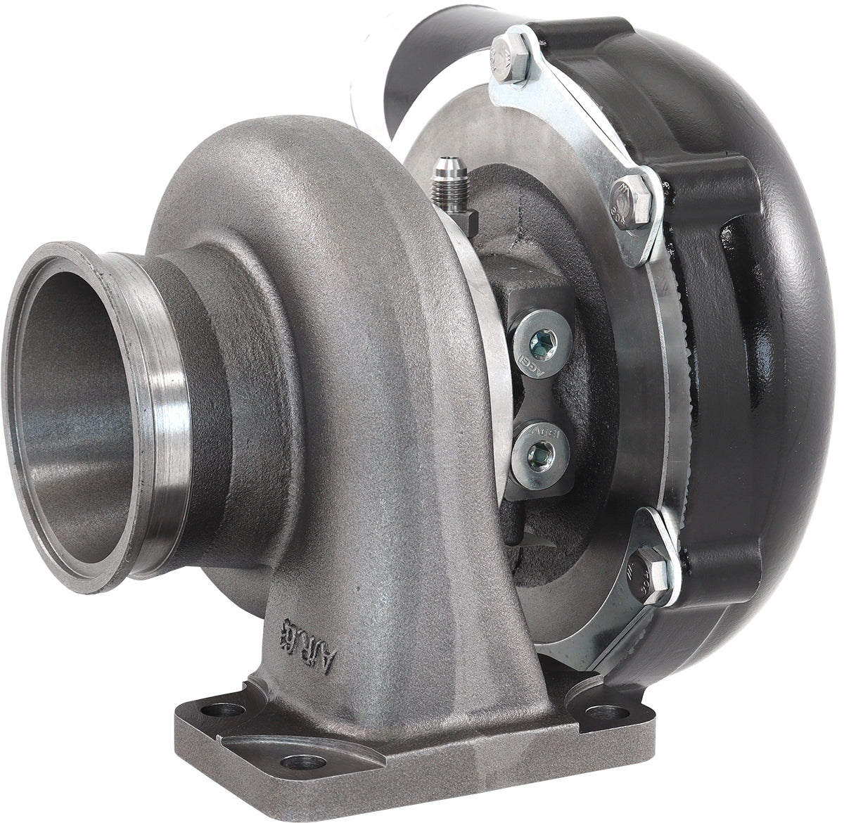 Boosted 6255.63 T3 Flange V-Band Outlet G30 900 Natural AF8005-3051BLK - Aeroflow