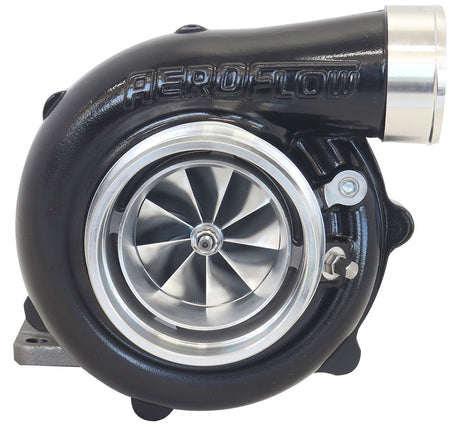 Boosted 6862.82 T3 Flange V-Band Outlet G35 1050 Black AF8005-3068BLK - Aeroflow