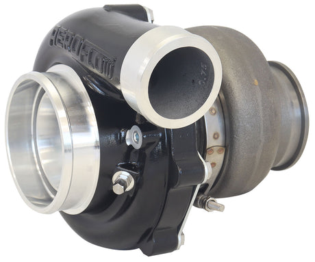 Boosted 6862.82 T3 Flange V-Band Outlet G35 1050 Black AF8005-3068BLK - Aeroflow