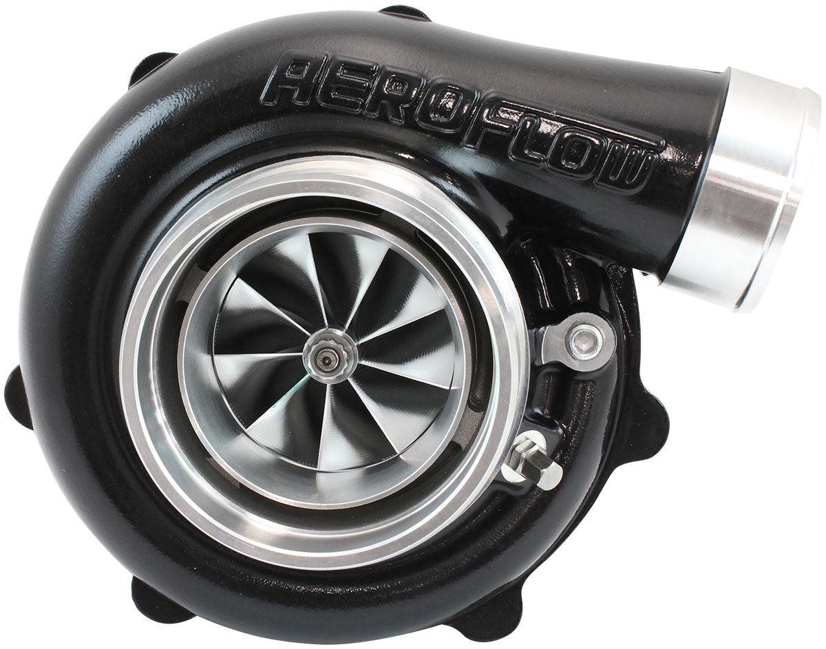 Boosted 6862.61 V-Band Flange V-Band Outlet G35 1050 Black AF8005-3071BLK - Aeroflow