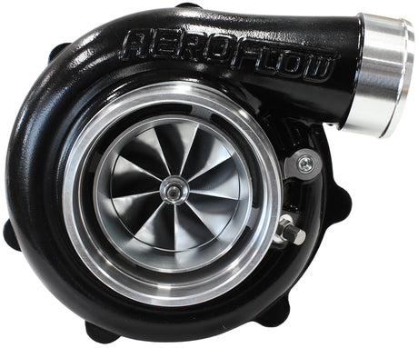 Boosted 6862 1.21 V-Band Flange V-Band Outlet G35 1050 Black AF8005-3074BLK - Aeroflow