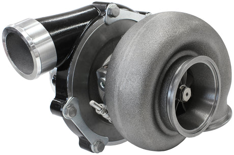 Boosted 6862 1.21 V-Band Flange V-Band Outlet G35 1050 Black AF8005-3074BLK - Aeroflow
