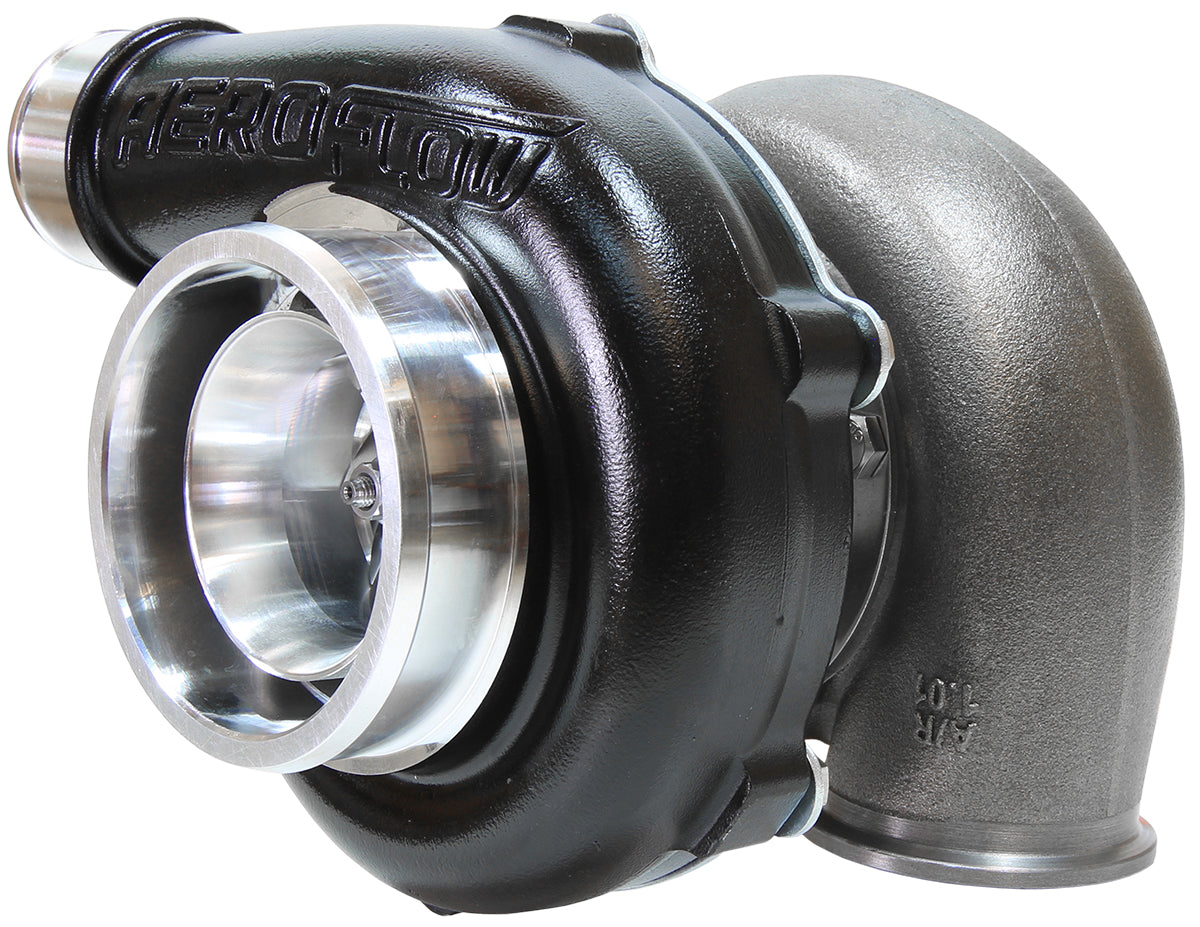 Boosted 5455 1.0 V-Band Reverse V-Band Outlet GTX3071 Black AF8005-3102BLK - Aeroflow