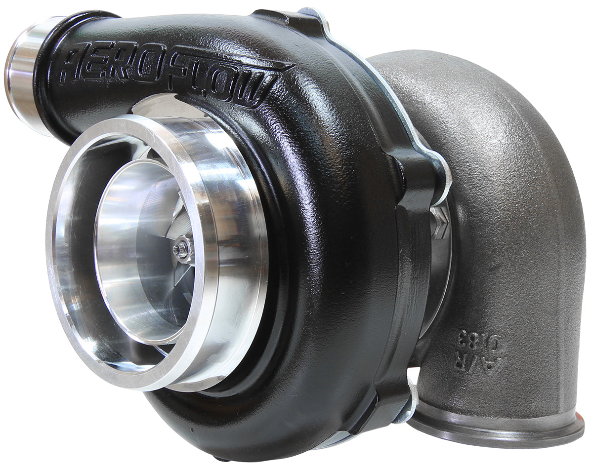 Boosted 5855.83 V-Band Reverse V-Band Outlet GTX3076 Black AF8005-3106BLK - Aeroflow
