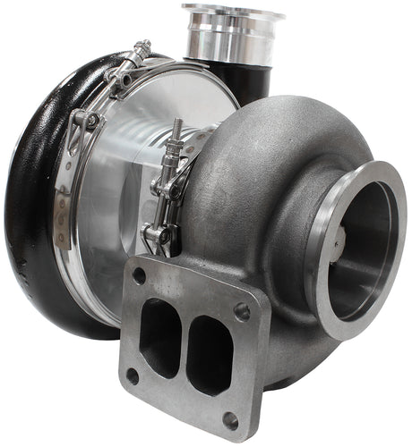 Boosted 8888 1.25 T4 Twin Entry V-Band Outlet BW S475 Natural AF8005-4001BLK - Aeroflow