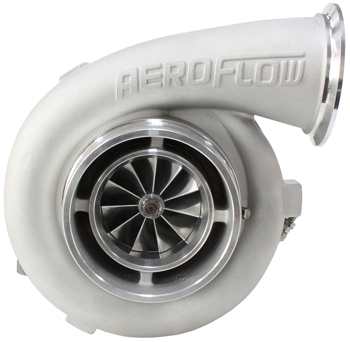Boosted 7675 1.15 T4 Twin Entry V-Band Outlet GTX4202 Natural AF8005-4005 - Aeroflow