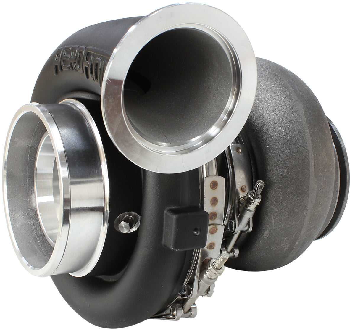 Boosted 7675 1.15 T4 Twin Entry V-Band Outlet GTX4202 Natural AF8005-4005BLK - Aeroflow