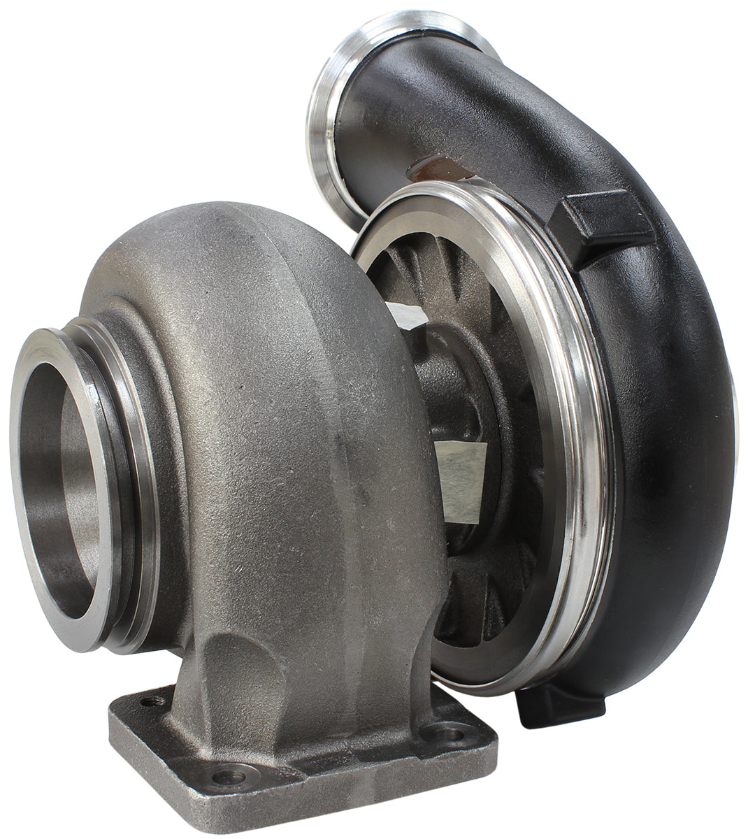 Boosted 7675 1.15 T4 Twin Entry V-Band Outlet GTX4202 Natural AF8005-4005BLK - Aeroflow