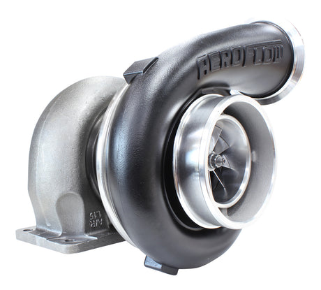 Boosted 8077 1.15 T4 Twin Entry V-Band Outlet GTX4508 Black AF8005-4007BLK - Aeroflow