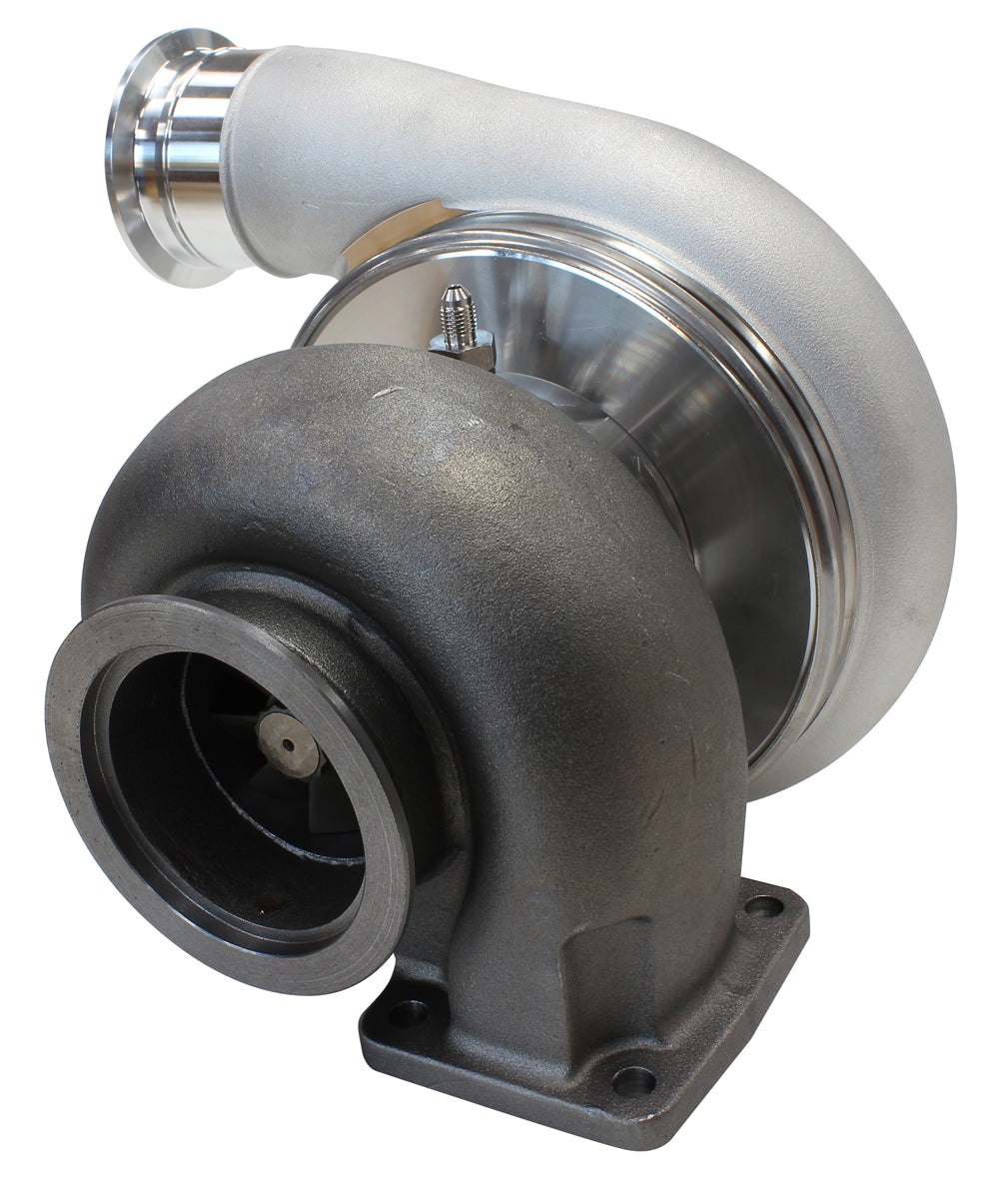 Boosted 7575 1.10 T4 Twin Entry V-Band Outlet BB S475 Natural AF8005-4017 - Aeroflow