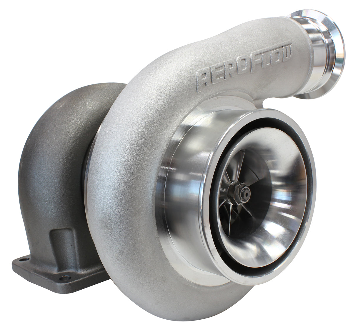 Boosted 7575 1.10 T4 Twin Entry V-Band Outlet BB S475 Natural AF8005-4017 - Aeroflow