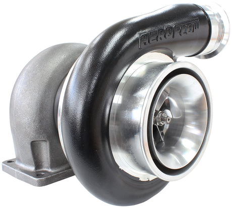 Boosted 8075 1.10 T4 Twin Entry V-Band Outlet BB S480 Black AF8005-4018BLK - Aeroflow