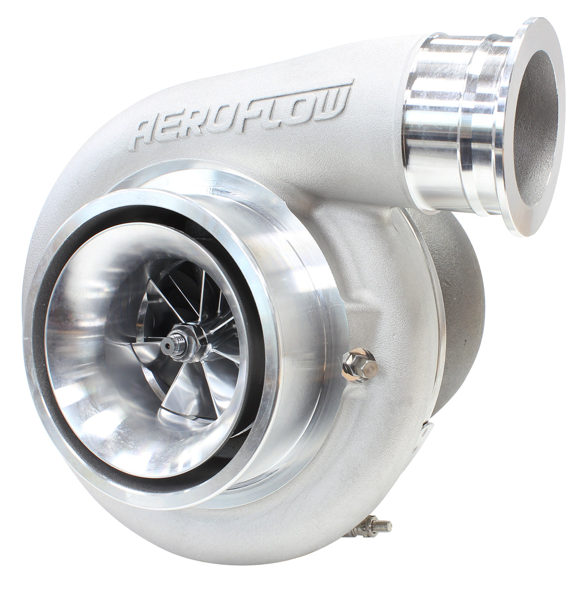 Boosted 8075 1.10 T4 Twin Entry V-Band Outlet BB S480 Natural AF8005-4018 - Aeroflow