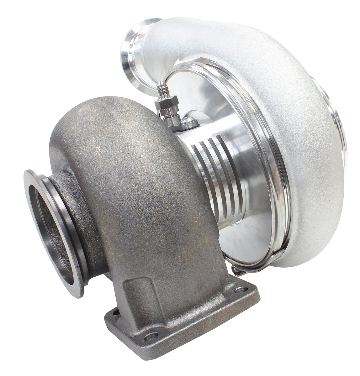 Boosted 8075 1.10 T4 Twin Entry V-Band Outlet BB S480 Natural AF8005-4018 - Aeroflow