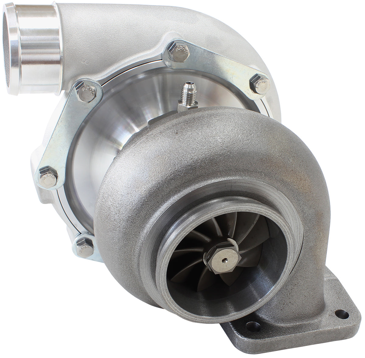 Boosted 7875.96 T4 Flange BB V-Band Outlet Gen 1 Natural AF8005-4020 - Aeroflow
