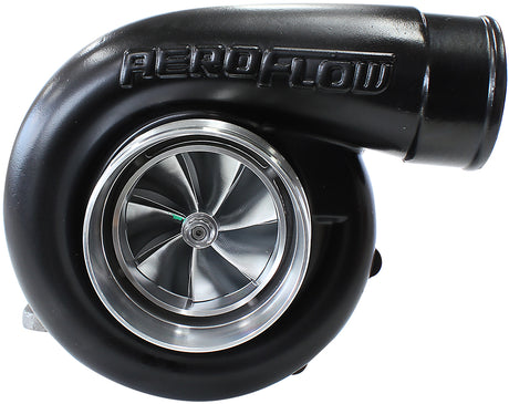 Boosted 7875 1.25 T4 Flange BB V-Band Outlet Gen 2 Black AF8005-4021BLK - Aeroflow