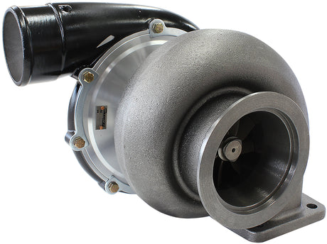Boosted 7875 1.25 T4 Flange BB V-Band Outlet Gen 2 Black AF8005-4021BLK - Aeroflow