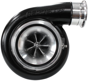 Boosted 7588 1.25 T4 Twin Entry V-Band Outlet BW S475 Black AF8005-4027BLK - Aeroflow