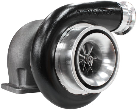 Boosted 7588 1.25 T4 Twin Entry V-Band Outlet BW S475 Black AF8005-4027BLK - Aeroflow