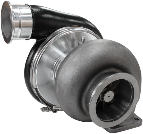 Boosted 7588 1.25 T4 Twin Entry V-Band Outlet BW S475 Black AF8005-4027BLK - Aeroflow