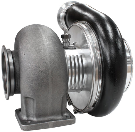 Boosted 7588 1.25 T4 Twin Entry V-Band Outlet BW S475 Black AF8005-4027BLK - Aeroflow