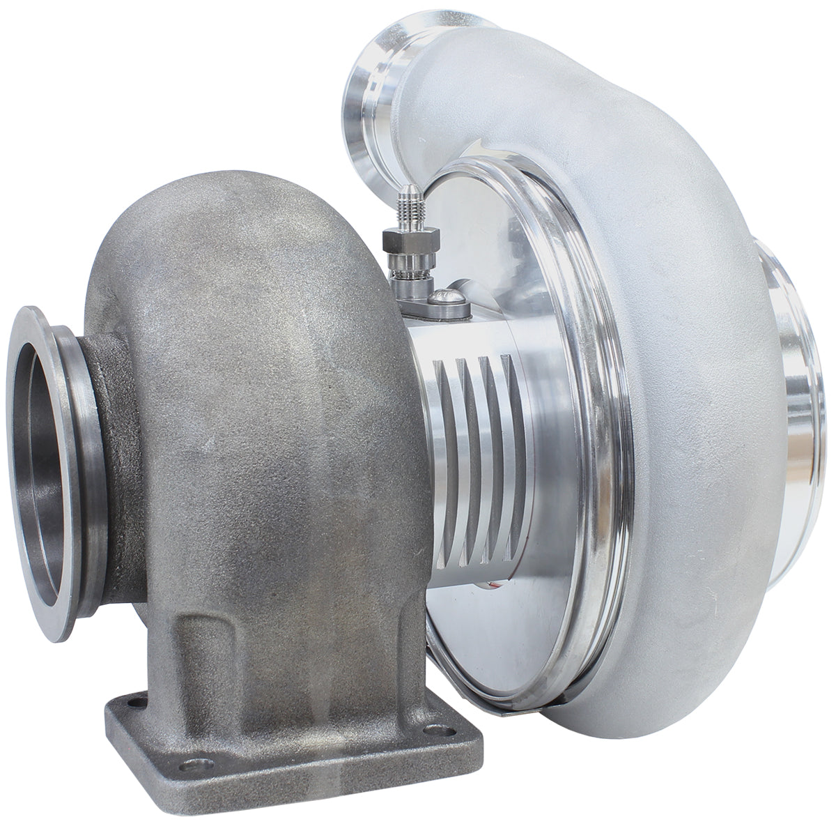 Boosted 7588 1.25 T4 Twin Entry V-Band Outlet BW S475 Natural AF8005-4027 - Aeroflow