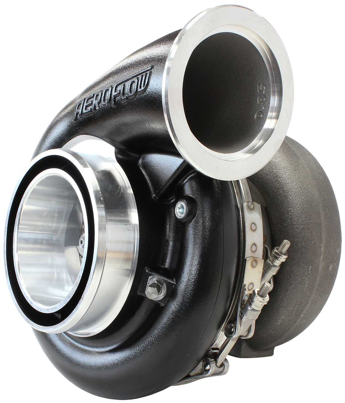 Boosted 7975 1.25 T4 V-Band Outlet G42 Black AF8005-4043BLK - Aeroflow
