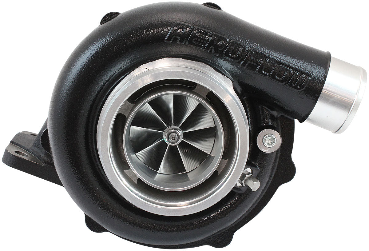Boosted 6262 1.01 T4 Flange V-Band Outlet G35 900 Black AF8005-4050BLK - Aeroflow