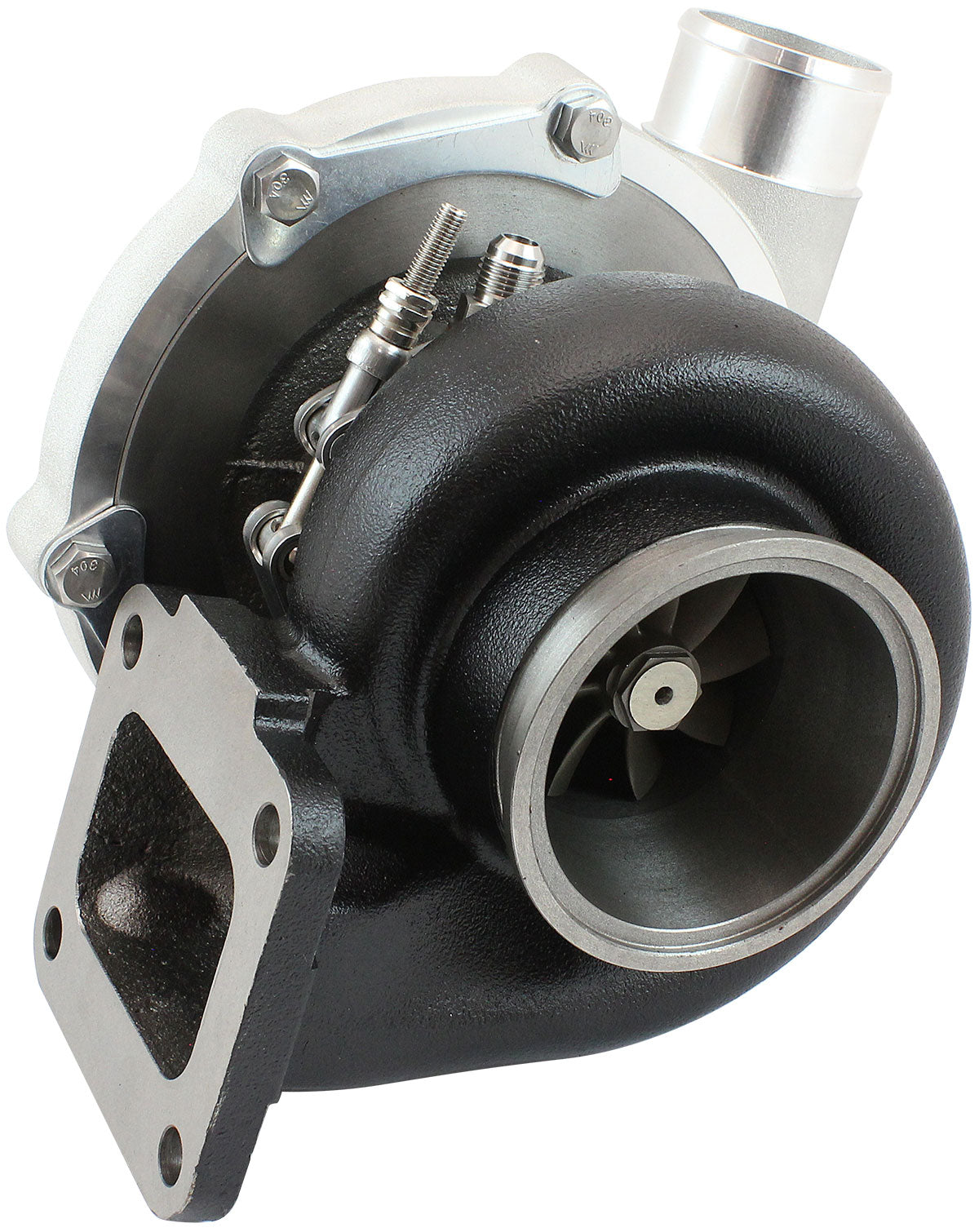 Boosted 6262 1.01 T4 Flange V-Band Outlet G35 900 Natural AF8005-4050 - Aeroflow