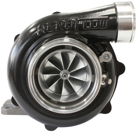 Boosted 6862.82 T4 Flange V-Band Outlet G35 1050 Black AF8005-4054BLK - Aeroflow