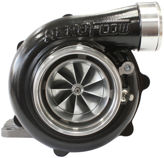 Boosted 6862.82 T4 Flange V-Band Outlet G35 1050 Black AF8005-4054BLK - Aeroflow