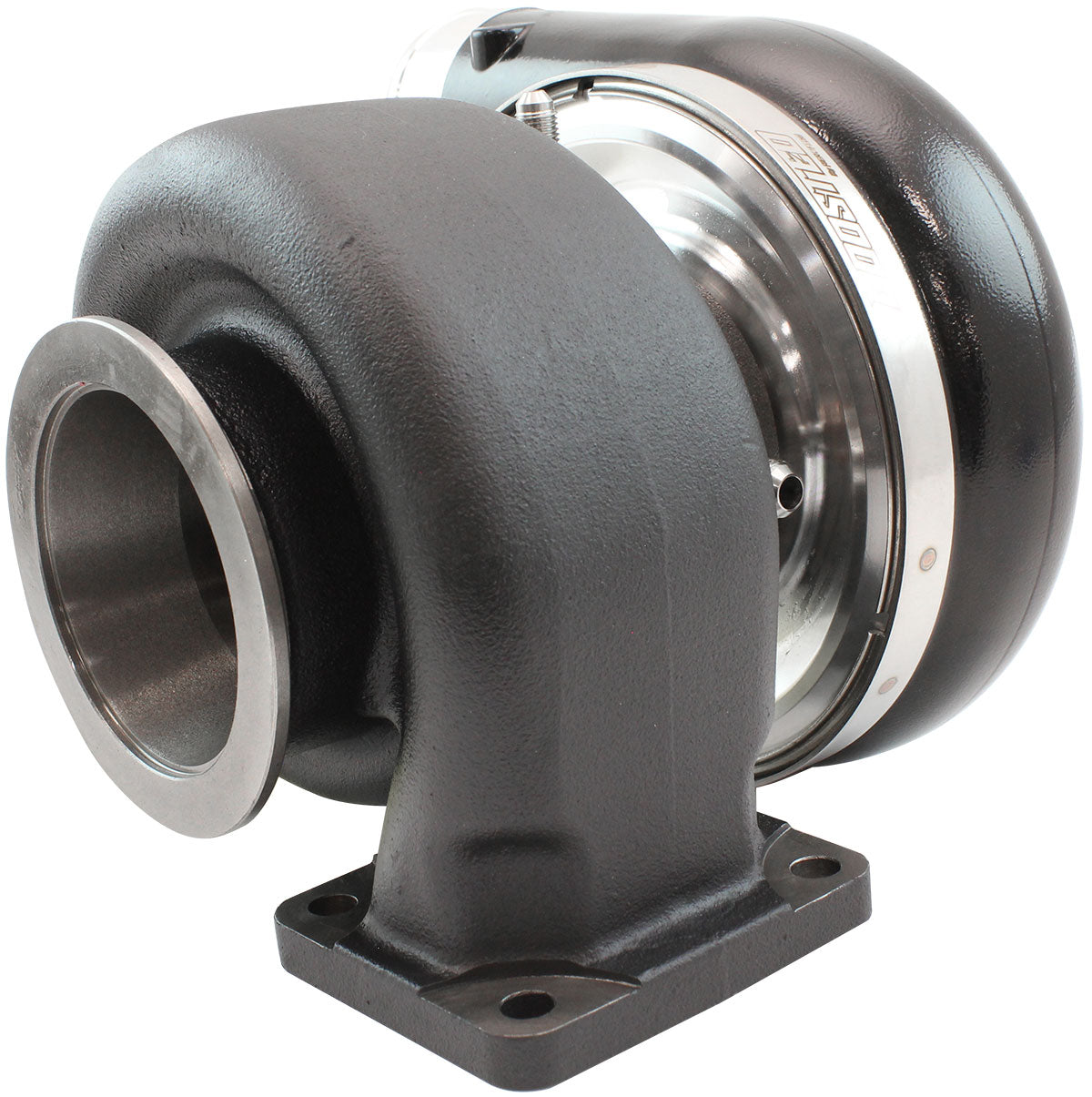 Boosted 7170 1.06 T4 V-Band Outlet G40 1150 Black AF8005-4065BLK - Aeroflow